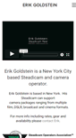 Mobile Screenshot of erikgoldstein.com